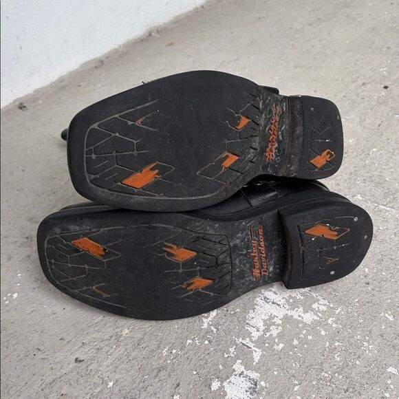 Harley Davidson, harness, mega size logo biker boot main image 4